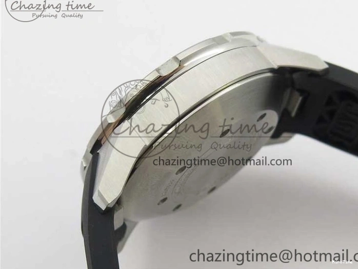 MIROTIME 0813 GoAnywhere Aquatimer SS IW356802 ZZF 1:1 Best Edition Black Dial on Black Rubber Strap MIYOTA 7128